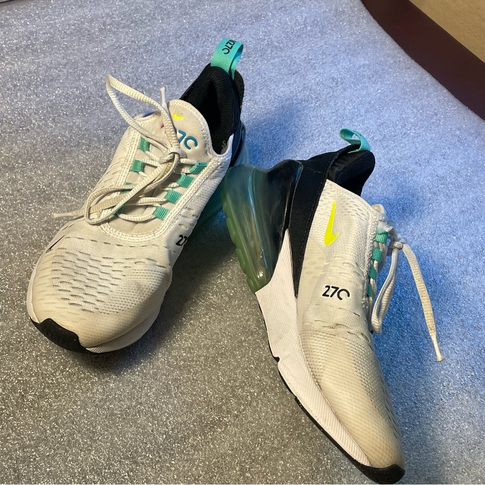 Nike Air Max 270 (GS) DX3347-100 Youth Sneaker Shoes Size 6Y NR4920
